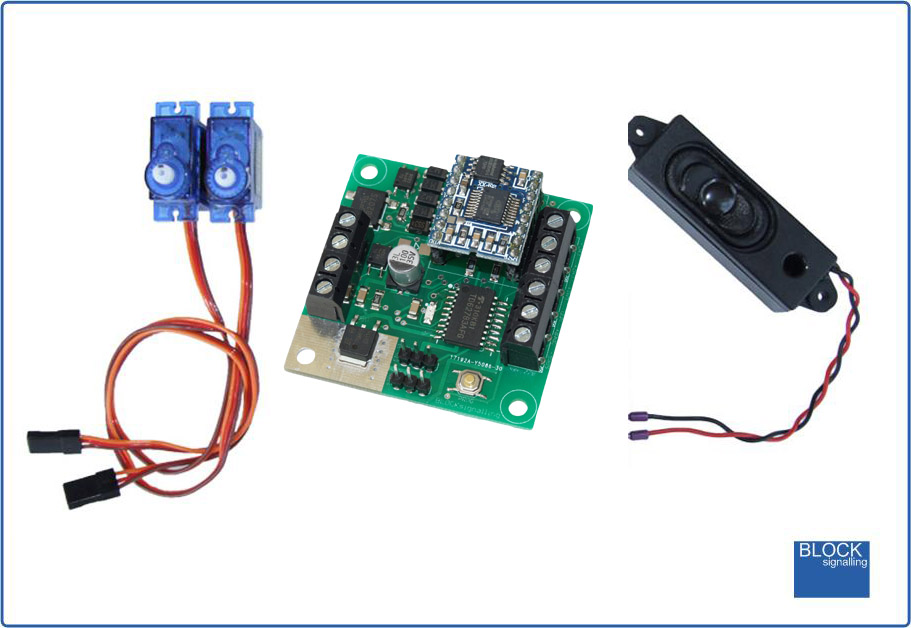 BLOCKSignalling Level Crossing Module Automated Barriers & Sound LCS6B