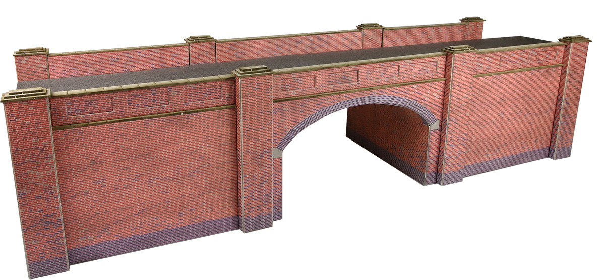 Metcalfe Railway Bridge in Red Brick PO246