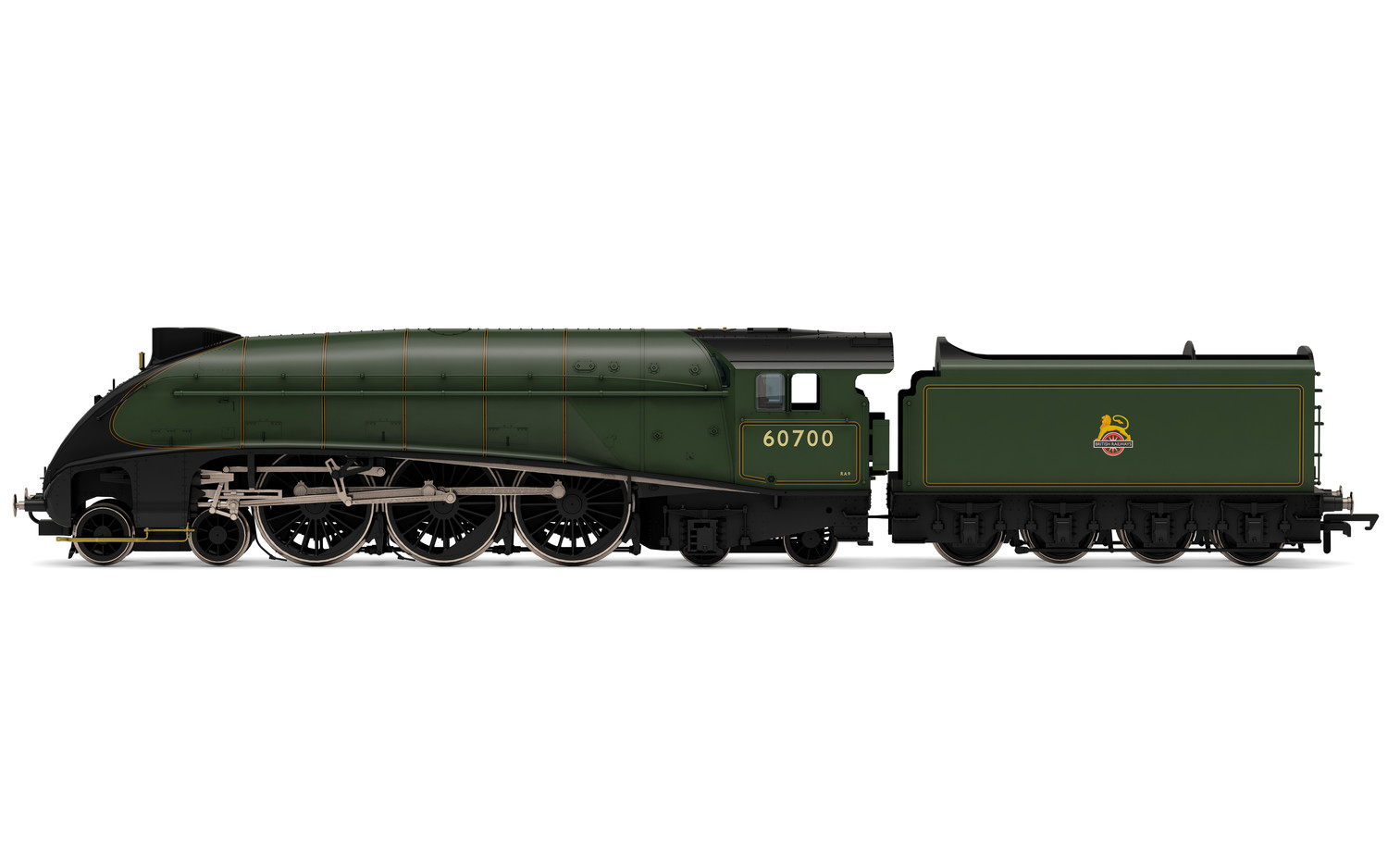 Hornby R3844 BR Rebuilt Class W1 4-6-4 60700