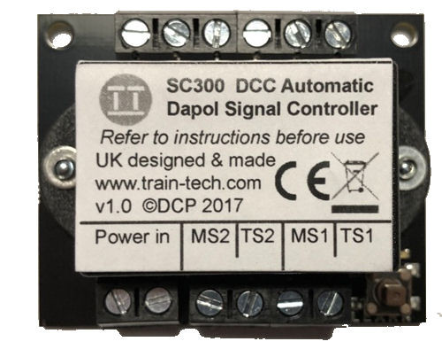 Train Tech SC300 Signal Controller Dual Dapol Semaphore with Inputs